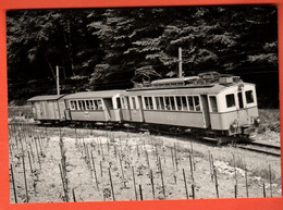 EAX-02 Train ABDe Aigle Sépey Diablerets à Verchiez Sur Ollon Près Aigle. NC GF  Rochaix En 1973 - Aigle