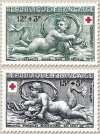 Francia 0937/938 ** MNH. 1952 - 1957-1959 Mietitrice