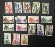 DAHOMEY Yvert 120 à 141 (22 Valeurs) -  Neuf Sans Charnière MNH ** (sauf Le 1fr40 Voir Scan) - Cote 35E - Unused Stamps