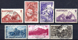 Martinique: Yvert  N° 226/242; 7 Valeurs - Usati