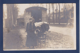 CPA Cirque école Circus Cirk Non Circulé Carte Photo Marie Bonnefoux ? Ménagerie Lozérienne Lozère (48) - Cirque