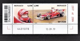 MONACO 2020 - Y.T. N° 3229 ET 3230 /LES PILOTES MYTHIQUES DE F1 : NIKI LAUDA - NEUFS ** - Unused Stamps