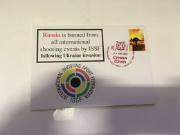 (3 G 18) Following Invasion Of Ukraine By Russia, Russia Is Banned From All Shooting Event By ISSF - Non Classés