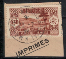 GRAND LIBAN             N°  YVERT  131  ( 2 )    OBLITERE       ( Ob   10 / 7 ) - Used Stamps