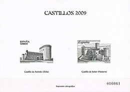 [PE03] España 2009. Prueba Especial 03. Castillos De España - Ensayos & Reimpresiones