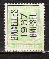 PRE321A  Petit Sceau De L'Etat - Bonne Valeur - Bruxelles 1937 - MNG - LOOK!!!! - Typo Precancels 1936-51 (Small Seal Of The State)