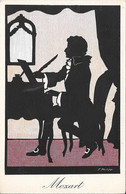 Illustrateur F. Philipp - Mozart - Music And Musicians