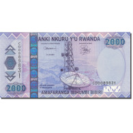 Billet, Rwanda, 2000 Francs, 2007, 2007-10-31, NEUF - Ruanda