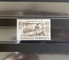 NOUVELLES-HEBRIDES TAXE Y&T 29* COTE 10€ - Ongebruikt