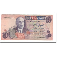 Billet, Tunisie, 10 Dinars, 1973, 1973-10-15, KM:72, TB - Tunisie