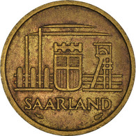 Monnaie, SAARLAND, 20 Franken, 1954, Paris, TB+, Bronze-Aluminium, KM:2 - Saar