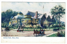 Ref 1528 - Raphael Tuck Postcard - The Casino Central Park - New York - USA - Central Park
