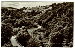 Ref 1528 - Early Real Photo Postcard - Rider Point Via Gellia Near Matlock - Derbyshire - Derbyshire