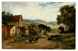 Ref 1528 - Early Postcard - Cropthorn Village - Worcestershire - Autres & Non Classés