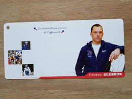 Card Frederic Guesdon - Equipe Francaise Des Jeux - FdJ - 2010 - Cycling - UCI - France New Zealand - Cycling