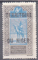 NIGER  SCOTT NO 3  USED  YEAR  1921 - Used Stamps