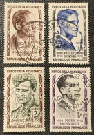 N° 1100/1101/1102/1103  Avec Oblitération Cachet à Date Rond De 1957/1958  TB - Used Stamps
