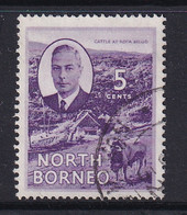 North Borneo: 1950/52   KGVI - Pictorial    SG360   5c    Used - North Borneo (...-1963)