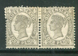 QUEENSLAND- Y&T N°98- Neuf Avec Charnière * En Paire - Mint Stamps