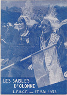 27740# FASCICULE LES SABLES D' OLONNE 17 MAI 1953 LIGUE FEMININE ACTION CATHOLIQUE FRANCAISE VENDEE 12 PAGES - Historische Dokumente