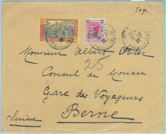 88932 - MONACO - Postal History -  COVER To SWITZERLAND 1926 - Covers & Documents