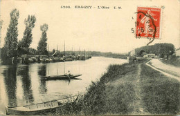 éragny * Vue Sur L'oise * Route Chemin - Eragny