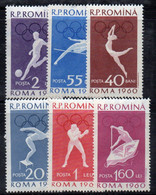 XP1581 - ROMANIA 1960 - Serie Yvert N. 1720/1725 *  Linguella - Ungebraucht