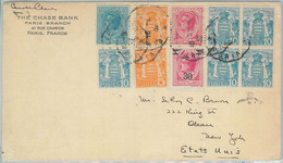77556 - MONACO - Postal History -  1.58 Franks Franking On COVER To USA 1932 - Covers & Documents