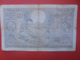 BELGIQUE 100 FRANCS 31-7-41 Circuler (B.18) - 100 Francs & 100 Francs-20 Belgas