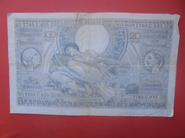 BELGIQUE 100 FRANCS 3-10-41 Circuler (B.18) - 100 Francos & 100 Francos-20 Belgas