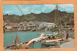 Saint Vincent Old Postcard - San Vicente Y Las Granadinas