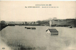 Vitry Sur Seine * Le Quartier De La Ferme Aux Oies * Inondations De 1910 * Crue Catastrophe - Vitry Sur Seine