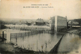 Vitry Sur Seine * Le Carrefour Faidherbe * Inondations De 1910 * Crue Catastrophe - Vitry Sur Seine