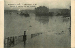 Vitry Sur Seine * Quartier De La Ferme Aux Oies , Submergé * Inondations De 1910 * Crue Catastrophe - Vitry Sur Seine