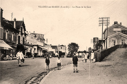 Villiers Sur Marne * La Place De La Gare * Le Casino , Kursaal - Villiers Sur Marne