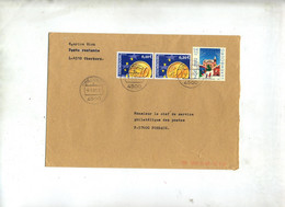 Lettre Cachet Obercorn Sur Noel Euro - Maschinenstempel (EMA)