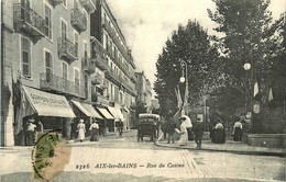 Aix Les Bains * La Rue Du Casino * Le Cercle D'aix * Joaillier Bijoutier - Aix Les Bains