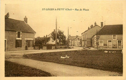 St Léger Le Petit * La Rue Du Plessis - Autres & Non Classés