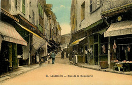 Limoges * La Rue De La Boucherie * Commerces Magasins - Limoges