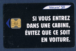 FRANCE TELECARTE 50 UNITES SECURITE ROUTIERE Celui Qui Conduit C'est Celui Qui Ne Boit Pas 600 000 Ex - 2000