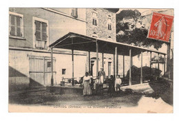 Loriol-sur-Drôme La Grande Fontaine Drôme 26270 Dos Vert Cpa Voyagée En 1919 En TB.Etat - Sonstige & Ohne Zuordnung