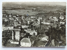 CPSM (65) Hautes Pyrénées - CASTELNAU Rivières Basses - Vue Aérienne - Castelnau Magnoac