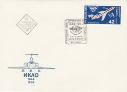 Bulgaria 1984 ICAO FDC - Briefe U. Dokumente