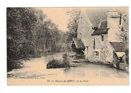 Varennes-Jarcy Commune De Epinay-sous-Sénart Le Moulin Vu Du Pont Moulin à Eau Water Mill Bridge Essonne N°56 Dos Vert - Sonstige & Ohne Zuordnung