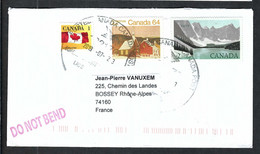 CANADA  2007: LSC De Lac-Bouchette (QC) Pour La France - Covers & Documents