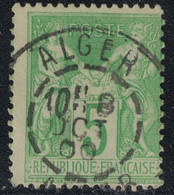 SAGE -  ALGERIE - ALGER - ALGER - -LE 8-10-1900. - Autres & Non Classés