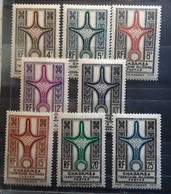 GHADAMES , 1949 , Territoire Militaire,  Série Complète Yvert 1 / 8 , Neuve ** MNH TTB - Unused Stamps