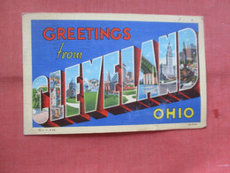 Greetings   Cleveland  Ohio > Cleveland      Ref 5515 - Cleveland