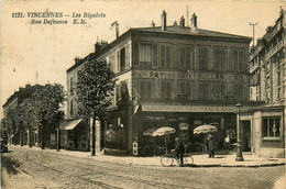 Vincennes * Les Rigolots * La Rue Defrance * Pâtisserie Boulangerie * Bureau De L'octroi - Vincennes