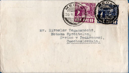 Netherlands Indies 1935, Envelope Addressed To Czechoslovakia Franked ƒ 0.03 ? 2203.0589 - India Holandeses